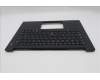 Lenovo 5M11T55195 C-Cover with keyboard, Spanish, Black, Backlight, Smart Card Reader, UK