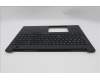 Lenovo 5M11T55320 C-Cover with keyboard, Swedish/Finnish, Black, Backlight, Number Pad, UK