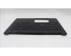 Lenovo 5M11T58555 C-Cover with keyboard, Ukraine, Black, WWAN, Number Pad, US