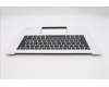Lenovo 5M11U08078 C-Cover with keyboard, Switzerland, White, FingerPrint, UK
