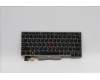 Lenovo 5N20V43629 Interne Tastatur, Hebräisch, silber, Hintergrundbeleuchtung