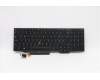 Lenovo 5N20V78122 Keyboard Internal, Hungarian, Black, Backlight, w/Number, UK