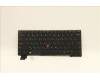 Lenovo 5N21A21844 Keyboard Internal, Ukraine, Black, Backlight, US