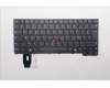 Lenovo 5N21M37810 Keyboard Internal, French, Black, Non-Backlight, US