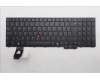 Lenovo 5N21Q49861 Keyboard Internal, Czech/Slovak, Black, Backlight, w/Number
