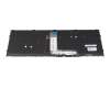 6-80-NJ500-07A-1 original Clevo keyboard DE (german) black/black with backlight RGB