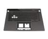 6037B0232913 original IEC keyboard incl. topcase DE (german) black/anthracite with backlight