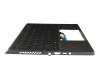 6037B0236213 original IEC keyboard incl. topcase DE (german) black/black with backlight