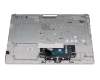 6070B1714503 original HP keyboard incl. topcase DE (german) silver/silver with backlight (DVD)