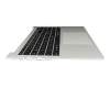 6B.D4SNI.003 original Acer keyboard incl. topcase DE (german) black/silver