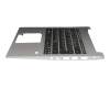6B.GNKN5.014 original Acer keyboard incl. topcase DE (german) black/silver