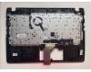 Acer 6B.GVYN7.010 COVER.UPPER.W/KB.GER.BLACK