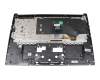 6B.H1LN7.011 original Acer keyboard incl. topcase DE (german) black/grey with backlight