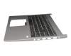 6B.H1MN5.016 original Acer keyboard incl. topcase DE (german) black/silver with backlight