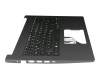 6B.HDXN8.012 original Acer keyboard incl. topcase DE (german) black/black
