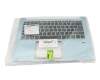 6B.HFEN1.008 original Acer keyboard incl. topcase DE (german) black/blue with backlight