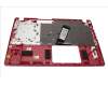 Acer 6B.HHRN2.014 COVER.UPPER.RED.W/KB.GERMAN