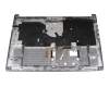 6B.HSPN7.011 original Acer keyboard incl. topcase DE (german) black/silver with backlight