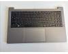 6B.JP4NE.001 Acer COVER.UPPER.GRAY.W/KB.GERMAN