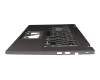 6B.KCWN7.009 original Acer keyboard incl. topcase DE (german) black/white/grey with backlight