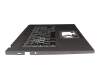 6B.KCWN7.009 original Acer keyboard incl. topcase DE (german) black/white/grey with backlight