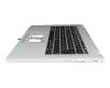 6B.KDDN8.020 original Acer keyboard incl. topcase DE (german) black/silver