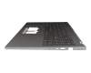 6B.KTHN8.016 original Acer keyboard incl. topcase DE (german) grey/grey with backlight