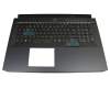 6B.Q3NN7.011 original Acer keyboard incl. topcase DE (german) black/black with backlight