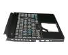 6B.Q53N4.003 original Acer keyboard incl. topcase DE (german) black/black with backlight