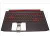 Acer 6B.Q5BN2.016 Tastatur beleuchtet italienisch (IT) + Topcase schwarz 6B.Q5BN2.016 / 6BQ5BN2016 (Original)