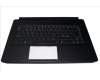 Acer 6B.Q6WN1.014 Tastatur beleuchtet skandinavisch (NORDIC) + Topcase schwarz 6B.Q6WN1.014 / 6BQ6WN1014 (Original)