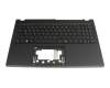 6B.QPDN7.010 original Acer keyboard incl. topcase DE (german) black/black with backlight