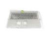 6BAYCN2014 original Acer keyboard incl. topcase DE (german) black/grey with backlight