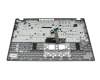 6BKDKN8020 original Acer keyboard incl. topcase DE (german) black/grey