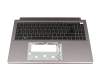6BKFNN7016 original Acer keyboard incl. topcase IT (italian) black/grey with backlight
