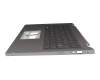 6BKH7N7011 original Acer keyboard incl. topcase DE (german) anthracite/anthracite with backlight