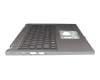 6BKHKN7011 original Acer keyboard incl. topcase DE (german) grey/grey with backlight