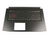 6BQ3EN2011 original Acer keyboard incl. topcase DE (german) black/black with backlight (1050)