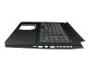 6BQ9VN4003 original Acer keyboard incl. topcase DE (german) black/black with backlight