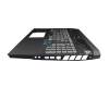 6BQCPN70111 original Acer keyboard incl. topcase DE (german) black/black with backlight