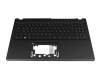 6BQNAN7011 original Acer keyboard incl. topcase DE (german) black/black with backlight
