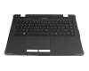 6BR0PN70110 original Acer keyboard incl. topcase DE (german) black/black with backlight