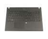 70N10T1T1140 original Acer keyboard incl. topcase DE (german) black/black with backlight