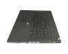 70N10T1T1140 original Acer keyboard incl. topcase DE (german) black/black with backlight