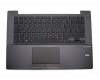 70R00311 original Quanta keyboard incl. topcase DE (german) black/anthracite with backlight