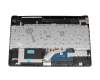 71NHH332072 original HP keyboard incl. topcase DE (german) black/black (PTP)