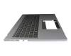 71NM29BO019 original Acer keyboard incl. topcase DE (german) black/silver with backlight