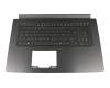 84300006KC01 original Acer keyboard incl. topcase DE (german) black/black with backlight