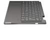8SSN20Q40661 original Lenovo keyboard incl. topcase DE (german) grey/grey with backlight