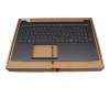 8SSN20W86120 original Lenovo keyboard incl. topcase DE (german) black/grey with backlight